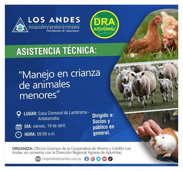 ATENCIÓN SOCIOS Y PÚBLICO EN GENERAL de LAMBRAMA – ABANCAY Y ANTABAMBA