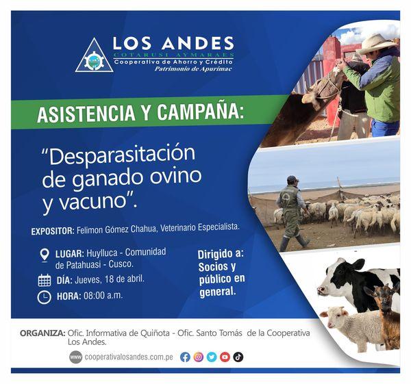 ATENCIÓN SOCIOS Y PÚBLICO EN GENERAL de Huylluca y Pucyura – Cusco.