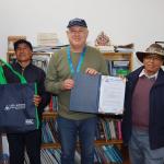 Reconocimiento a Carlos Herz Saenz, Director General del Centro Bartolomé de Las Casas -CBC.