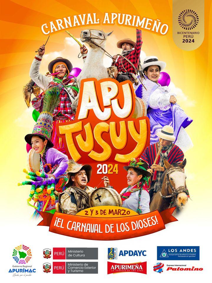 CARNAVAL APURIMEÑO “APU TUSUY 2024”.