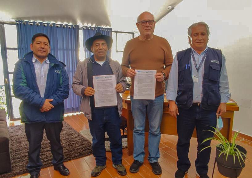 La Cooperativa de Ahorro y Crédito Los Andes y el Centro Bartolomé de Las Casas – CBC, firman convenio de cooperación interinstitucional en la ciudad del Cusco.