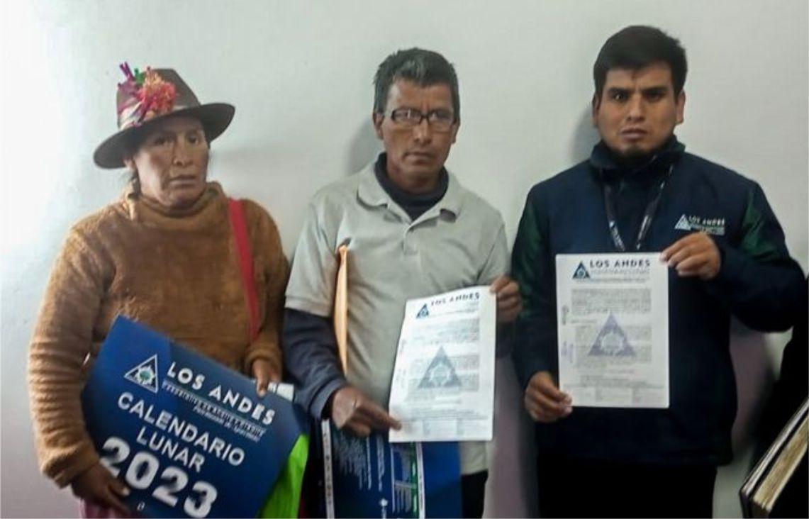 La Cooperativa de Ahorro y Crédito Los Andes firma convenio de cooperación interinstitucional con la Comunidad Campesina de Antilla.