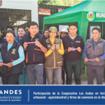 OF. Chalhuanca. Participación de la Cooperativa Los Andes en feria agropecuaria artesanal – agroindustrial y firma de convenio de cooperación con el Sr. Alcalde Miguel Ángel Onton Flore