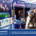 OF. Uripa. Se realizó la promoción de servicios y beneficios de la Cooperativa Los Andes en la Feria de Atencion Multisectorial Tambo Tancayllo del distrito de Uranmarca