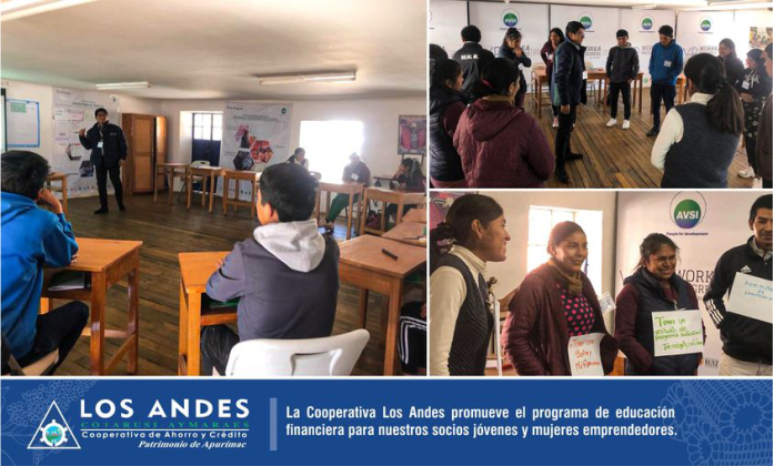 🔵Of. Cusco. La Cooperativa Los Andes como regla de oro del cooperativismo, permanentemente promueve la educación cooperativa dirigida a nuestros socios jóvenes y mujeres emprendedores.