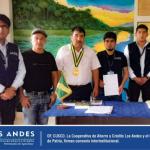 La Oficina Cusco de la Cooperativa de Ahorro y Crédito Los Andes y la Municipalidad del Centro Poblado de Patria.