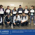CAPACITACIÓN: Capacitación a los miembros de los Órganos de Gobierno de la Cooperativa Los Andes.