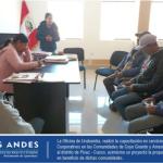 La Oficina de Urubamba, realizó la capacitación en Servicios y Beneficios Cooperativos en las Comunidades de Cuyo Grande y Amaru, pertenecientes al distrito de Pisac – Cusco.