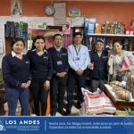 Nuestra socia, Sra. Magguy Durand, recibe apoyo por parte de nuestra Cooperativa Los Andes.