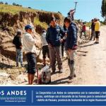 La Cooperativa Los Andes contribuye en el desarrollo de Faenas Comunales de nuestros socios de Huancavelica.