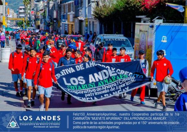 1ra CAMINATON “MUEVETE APURÍMAC” EN LA PROVINCIA DE ABANCAY.