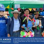 Alcalde del distrito de Anco Huallo-Uripa Abg. Miguel Huacre Mendez, visitó nuestro stand en la I Expoferia Apurímac Produce 2023.