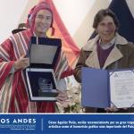 COOPERATIVA LOS ANDES RECONOCE A IMPORTANTES PERSONALIDADES DEL PERÚ
