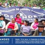 Agencia Huancarama. Realizó la capacitación de manejo integrado en cultivo de palto a nuestros socios del Centro Poblado de San Fernando