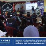La Cooperativa de Ahorro y Crédito Los Andes, realizó la Asamblea Zonal de Consejeros Locales y Elección de Delegados en la Zonal III