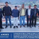 COOPERATIVA LOS ANDES SE REÚNE CON AUTORIDADES MUNICIPALES PARA COORDINACIÓN DE TRABAJOS EN BENEFICIO DE SOCIOS Y POBLACIÓN EN GENERAL.