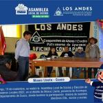 ASAMBLEA LOCAL DE SOCIOS, DOMINGO, 13 DE NOVIEMBRE, DISTRITO DE MOSOC LLACTA, PROVINCIA DE ACOMAYO – CUSCO
