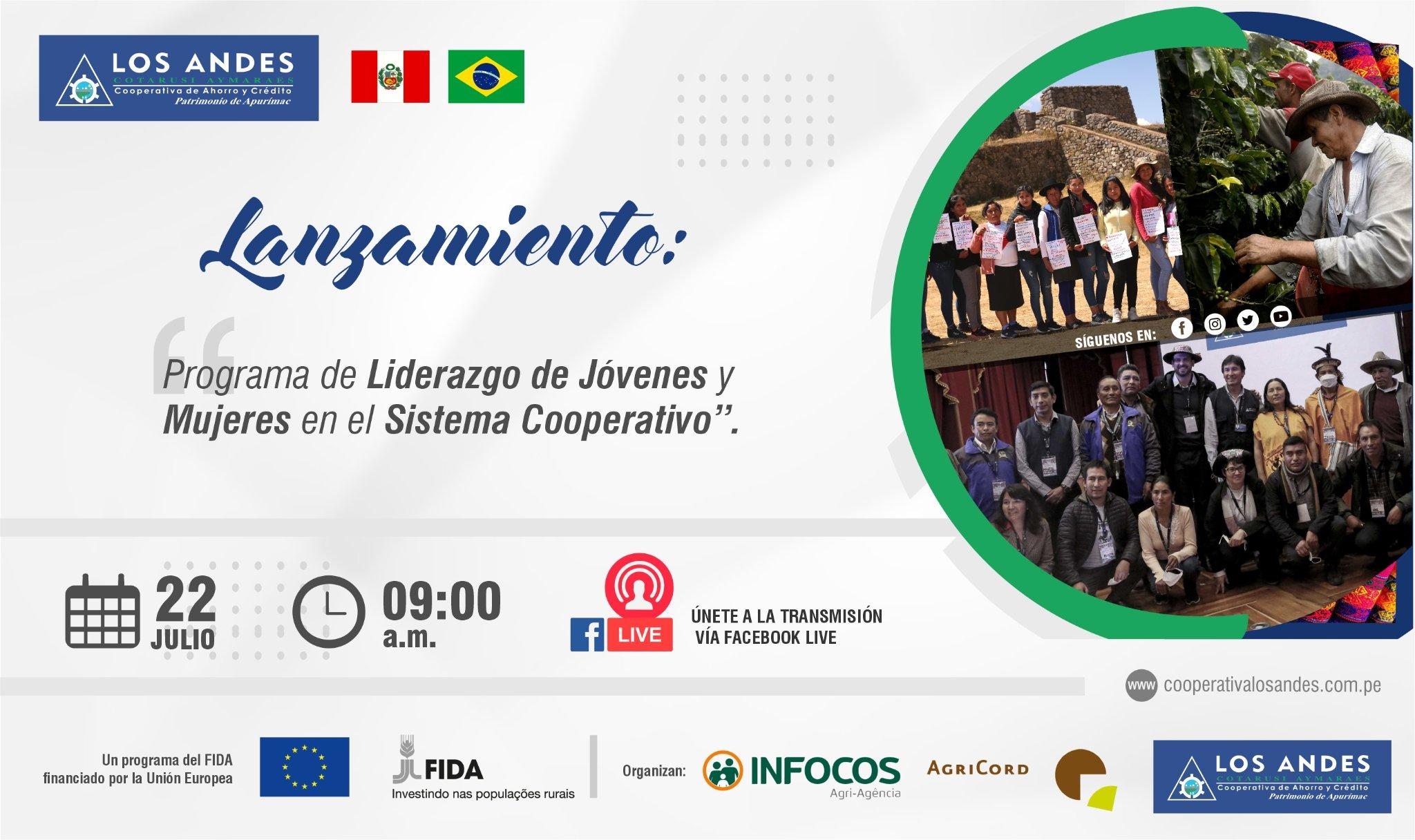 LANZAMIENTO: “Financiamiento Rural Productivo e Inclusión y Liderazgo de Jóvenes y Mujeres en el Sistema Cooperativo”.