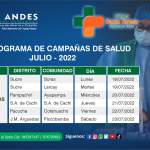Gran Campaña de Salud mes de Julio, Atención Provincia de Andahuaylas