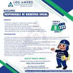 Convocatoria Responsable de Bienestar Social