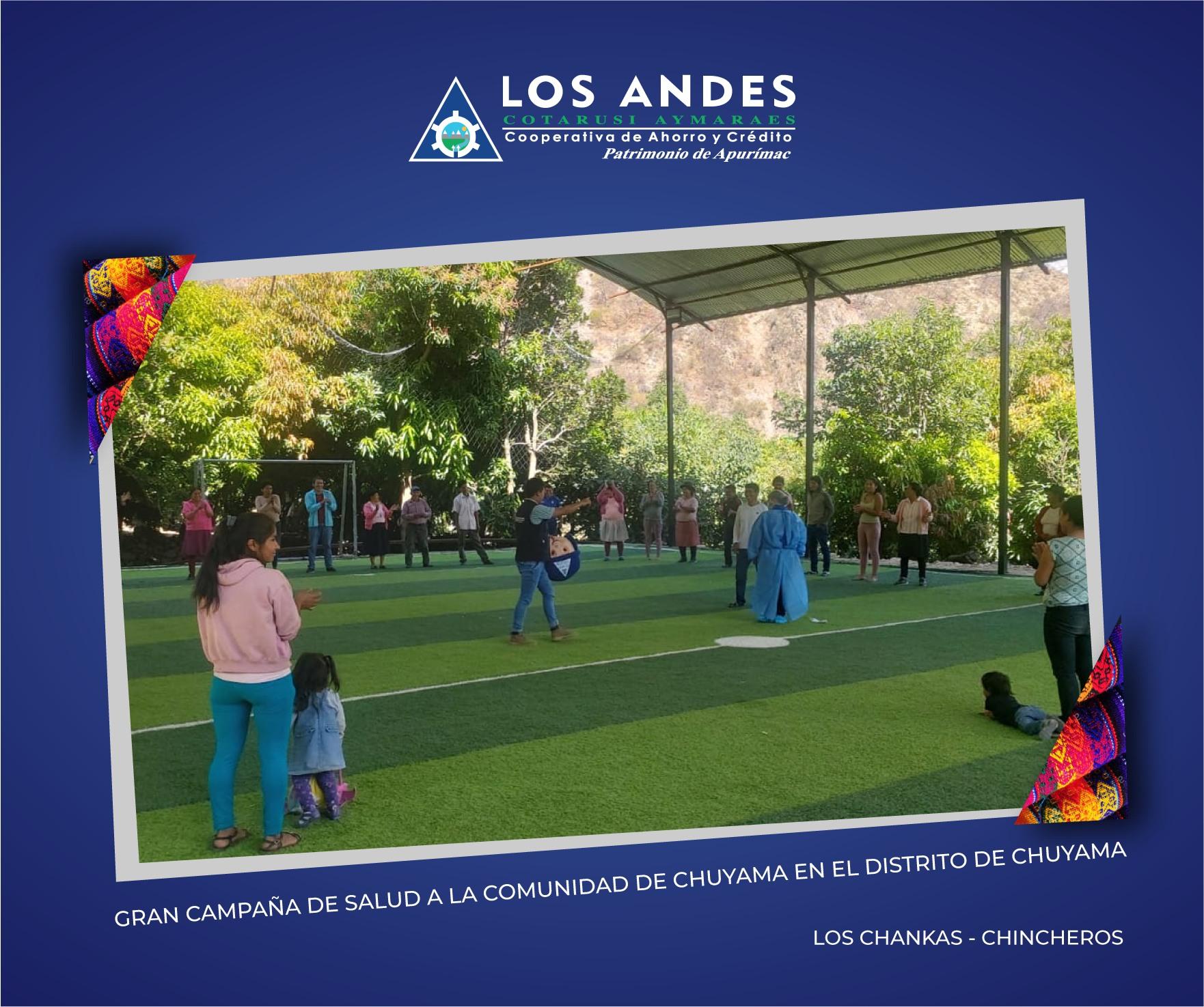 Gran Campaña de Salud a la Comunidad de CHUYAMA – Uripa