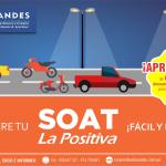 Ya puedes adquirir tu SOAT en la COOPAC Los Andes