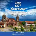 Feliz 482 Aniversario a la Muy Noble y Leal Ciudad de Huamanga