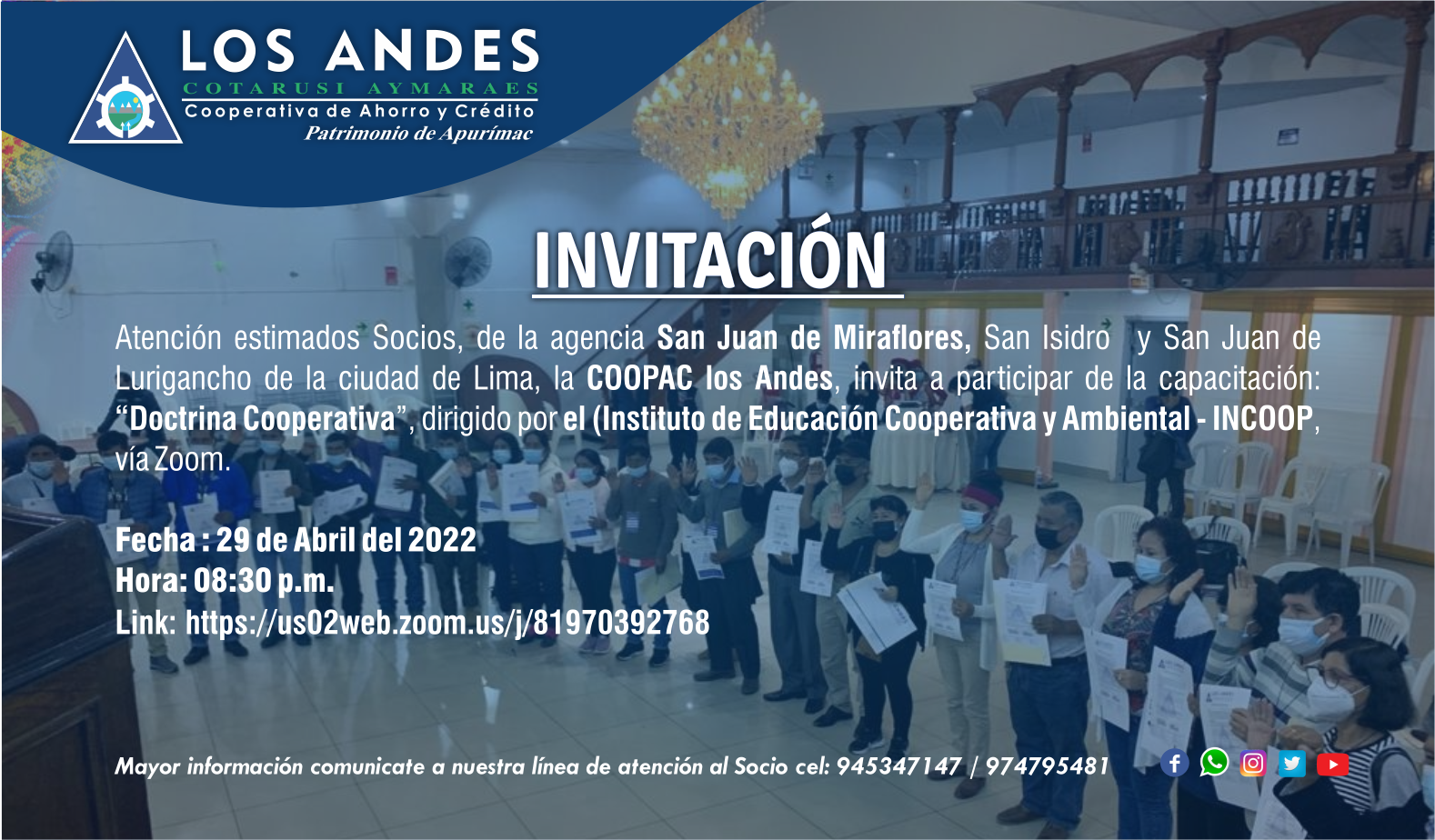 Gran Capacitación en “Doctrina Cooperativa”