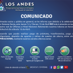 Feriado por Semana Santa, Jueves 14 y Viernes 15 de Abril