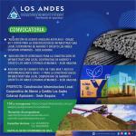 CONVOCATORIA: ADQUISICIÓN DE MATERIALES PARA LA CONSTRUCCIÓN DE LOCAL DE LA COOPERATIVA LOS ANDES, SEDE HAQUIRA