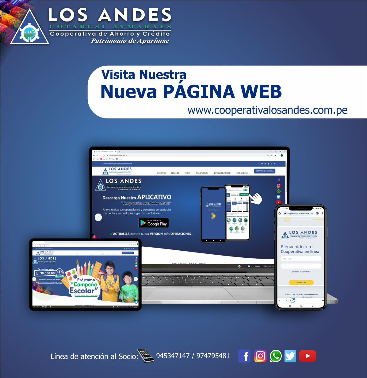 Visita Nuestra Nueva Página Web