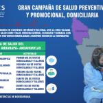Gran campaña de salud preventiva y promocional, domiciliaria.