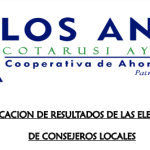 PUBLICACIÓN DE RESULTADOS DE  LAS ELECCIONES DE CONSEJEROS LOCALES
