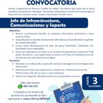 PERFIL JEFE DE UNIDAD DE INFRAESCTRUCTURA