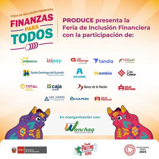 La Cooperativa Los Andes estará presente en la Feria de Inclusión Financiera “𝐅𝐈𝐍𝐀𝐍𝐙𝐀𝐒 𝐏𝐀𝐑𝐀 𝐓𝐎𝐃𝐎𝐒”.