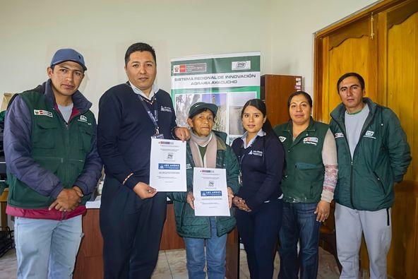 La Cooperativa Los Andes firmó convenio de Cooperación Interinstitucional con el Instituto Nacional de Innovación Agraria – INIA Ayacucho.