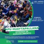 Invitamos a todos nuestros socios a un evento muy especial: una ofrenda de agradecimiento a nuestro Apu Huaytapallana, un lugar de belleza natural y riqueza cultural.